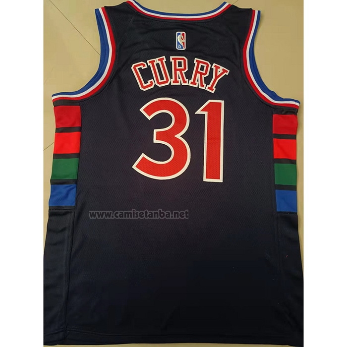 Camiseta Philadelphia 76ers Ben Paul Millsap #31 Ciudad 2021-22 Azul